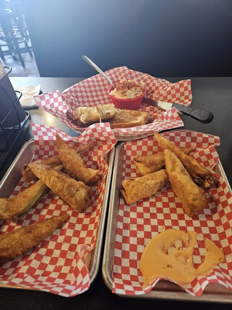 Fried Pickles and Poppers